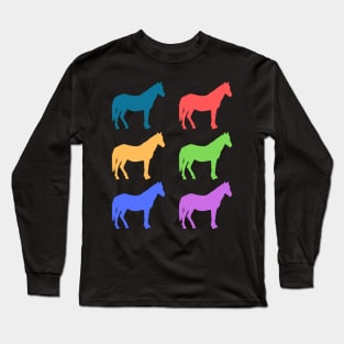 Horse of a different color Long Sleeve T-Shirt